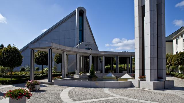 Le temple de Francfort, Allemagne