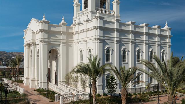Le temple de Tijuana au Mexique