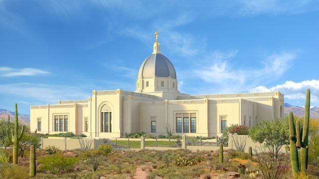 Les temples de Tucson et Concepción
